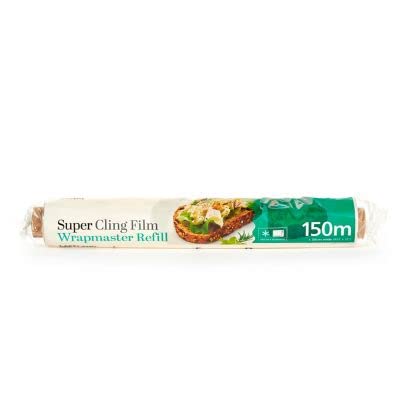 LAKELAND 2 Pack Super Cling Film Wrapmaster Dispenser Refill Rolls 30cm x 150m Each