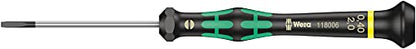 Wera 2035/6 A Kraftform Micro Screwdriver Set, for electronic applications, PH/SL, 6 Piece, 05118150001