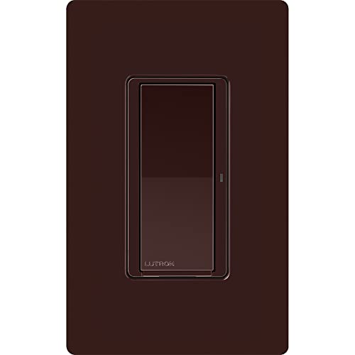 Lutron Claro Smart Light Switch for Caseta Lighting, for LED Lights, Fans, 5 Amp, Single-Pole/3-Way, Neutral Required, DVRF-5NSS-WH-2, White, 2 Pack