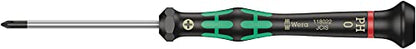 Wera 2035/6 A Kraftform Micro Screwdriver Set, for electronic applications, PH/SL, 6 Piece, 05118150001