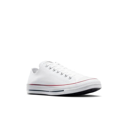Converse All Star Low Trainers White Canvas - 8 UK