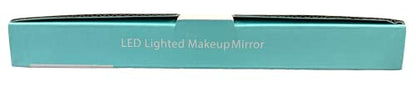 BEAUTURAL Makeup Mirror, 10X Magnifying Lighted Vanity Daylight White LED, Portable Illuminated Bathroom Mirror, 360 Degree Swivel Rotation and Locking Suction