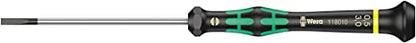 Wera 2035/6 B Kraftform Micro Screwdriver Set, for electronic applications, PH/SL, 6 Piece, 05118152001, Silver