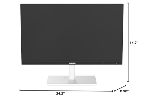 ASUS ProArt Display 14” 1080P Portable Touchscreen Monitor (PA148CTV) - Full HD, IPS, 100% sRGB/Rec.709, Color Accuracy ΔE < 2, Calman Verified, USB-C Power Delivery, Micro HDMI, Tripod Socket,Black
