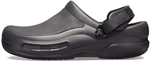 Crocs Unisex Clogs, Black, 7 UK Men/ 8 UK Women