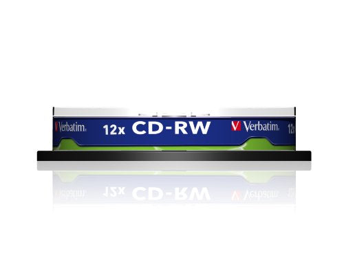 Verbatim 43480 12x CD-RW - 10 Pack Spindle