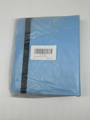 288 Vertical Photos for Instax Mini Photo Book, Front Window, For Polaroid Book Album 2x3 For Fujifilm Instax Mini 12 11 9 99 8 40 Film, Fits Polaroid 300, HP Sprocket, K-pop Photocards (Blue)