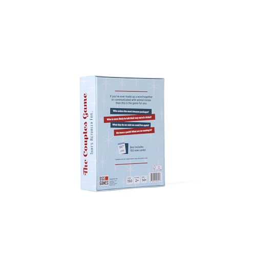 The Couples Game That's Actually Fun Expansion Pack | 150 Fun Questions to Play with Your Partner | Couples Card Games | Party Card Games for Date Nights & Valentine's Day | Ages 17 Up