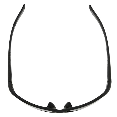 Foster Grant, mens, Backstop Wrap Polarized Sunglasses, Black/Black, 150 mm