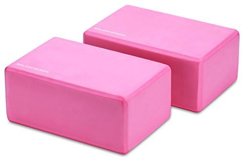 Fitvids Set of 2 High Density Premium - EVA Yoga Blocks, 9"x6"x4" Each