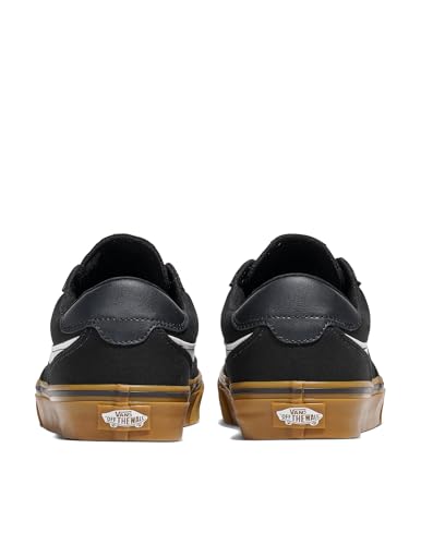 Vans Brooklyn Ls, Sneaker Men's, Canvas Black Gum, 9 UK