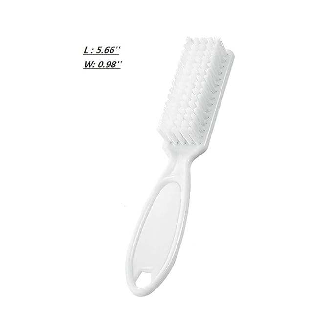 6Pcs Handle Grip Nail Brush, Hand Fingernail Cleaner Brush Manicure Tools Scrub