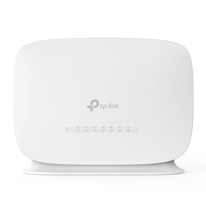 TP-Link TL-MR105 N300Mbps WiFi 4G Router, 4G Cat4 LTE Network, Ethernet Port, 4G Router with Sim Slot, Mobil WiFi Router, Sim Card Router, TP-Link WiFi Router, External Antenna Ports, Plug & Play