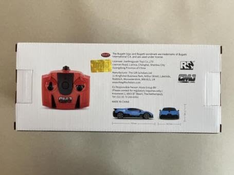CMJ RC Cars Bugatti Divo Blue Remote control Radio Car 1:24 Officially Licensed 1:24 Scale Working Lights 2.4Ghz