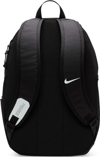 Nike DV0761-011 NK ACDMY TEAM BKPK 2.3 Sports backpack Unisex Adult BLACK/BLACK/WHITE Size 1SIZE