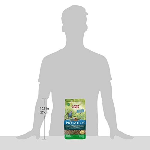 Living World Premium Mix For Budgies, 908 g (2 lb)