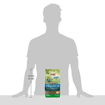 Living World Premium Mix For Budgies, 908 g (2 lb)