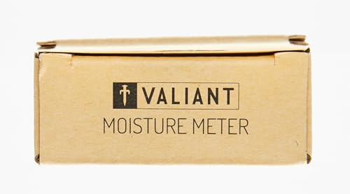 Valiant FIR421 Digital Moisture Meter for Firewood Timber and Brickwork, Black