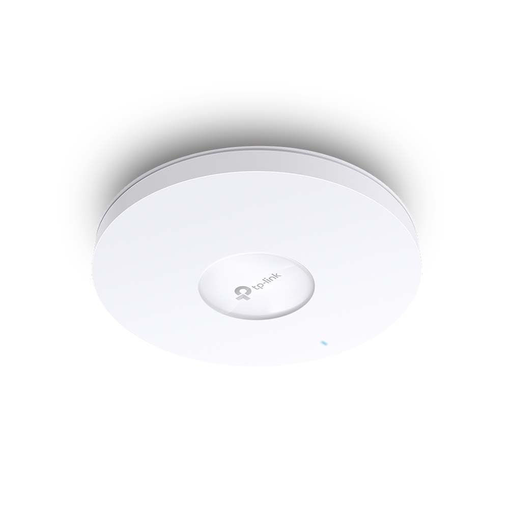 TP-Link EAP610 Access Point, AX1800 Wi-Fi 6 Dual Band Gigabit Wireless Access Points, Power Adapter included, Omada Mesh, Support PoE+Powered or DC, Mount to Wall or Ceiling, Free Software Control