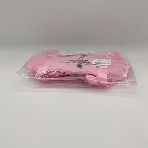 besbomig Girls Ballet Dance Bag Pink Shoulder Crossbody Sports Bag Princess Shoes Dancewear Storage Handbag Tote for Ballerina Dancer Kids