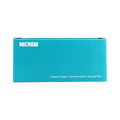 NICREW Air Pump Aquarium Ultra Quiet <33 dB, Nano Silent Mini Oxygen Pump up to 40 L, Accessories for Fish Tanks, 18 L/H, 1.5 W