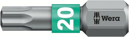 Wera Bit-Safe 61 BiTorsion 1 Comprehensive Torsion Bits and Holder Set in Pouch (for Drill/Drivers) 61 piece, 05057441001
