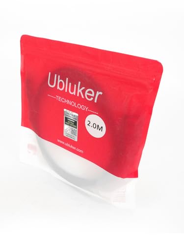 Ubluker 10K 8K 4K HDMI Cable 48Gbps 2M, Certified Ultra High Speed HDMI® Cable 4K 240Hz 144Hz 8K 60Hz 0.01ms HDR10+ ARC eARC HDCP2.3 N-etflix R-oku TV PC Monitor Projector PS5 4 X-box