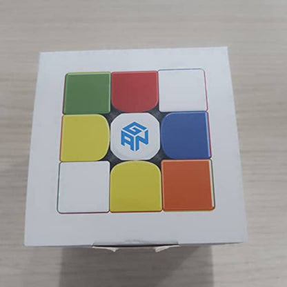 GAN 356R S,3x3 Speed Cube 356RS Magic Cube Professional Puzzle Cube Ultra Durable and Flexible for Kid&Adults,Non-Magnetic(Stickerless