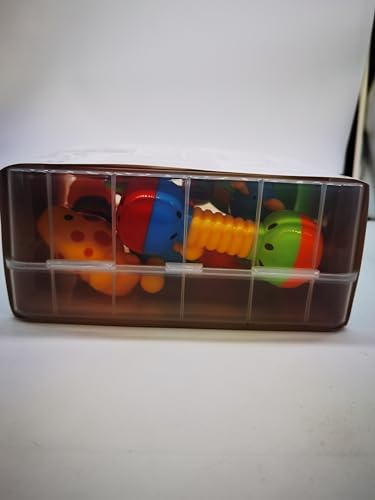 Baby Toys 0-6 Months Baby's Rattles Teether Toys First Baby Rattles Teether Toys Gift Set for Baby Boy Girl 3 6 9 12 Months 11 PCS (Blue for Boys)