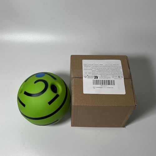 Yifugad Interactive Giggle Ball for Dog Squeaky Toy Keep Your Dog Happy All Day, Ball Toys for Large, Medium and Small Pet Cat Relieve Anxiety and Boredom
