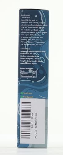 Paddling Pool Repair Kit Waterproof, Salt, Hot Water and UV Resistant Hot Tub Puncture Repair Kit, Inflatable Repair Kit Repairs a Variety of Inflatables (PVCJS)