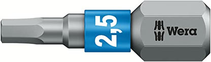 Wera Bit-Safe 61 BiTorsion 1 Comprehensive Torsion Bits and Holder Set in Pouch (for Drill/Drivers) 61 piece, 05057441001