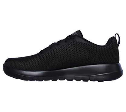 Skechers Men's Go Walk Max Effort Trainers, Black Textile Trim, 9 UK