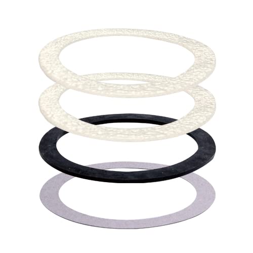 O-Ring Strainer Gasket Set, 2 EPE O-Ring Gasket, 1 Rubber Seal Ring and 1 Paper