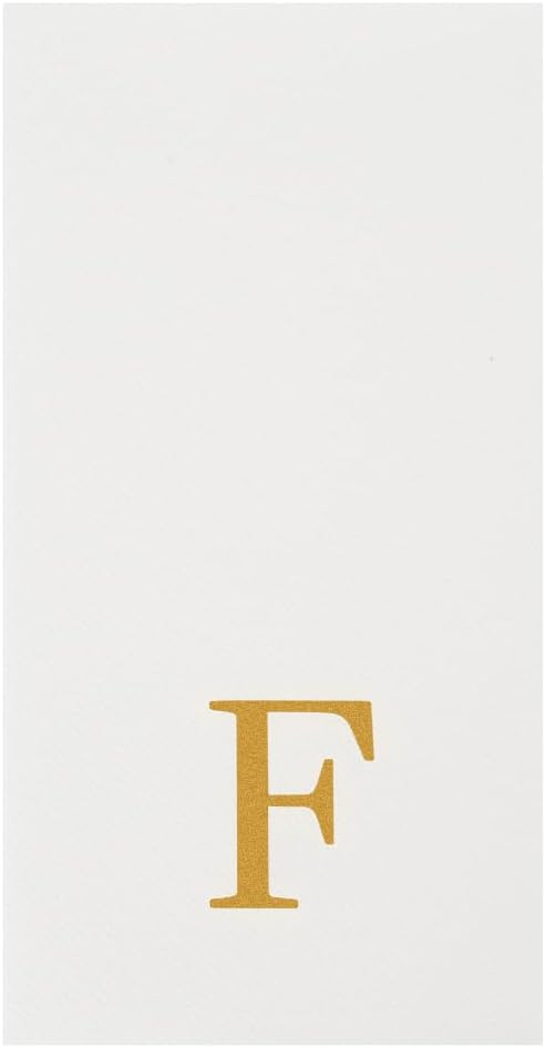 Luxenap 15.8 X 7.9 Inch Linen-Feel Guest Towels, 50 Lettered Hand Towels