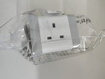 3M Extension Lead Cube With USB, BEVA 4 Gang Extension Socket With 3 USB Ports, Power Strip With Switch Multi Plug Extension with 3 Metre Long Cable For Home Office Travel