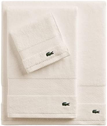 Lacoste Heritage 100% Supima Cotton Bath Sheet, Premium Super Soft Bath Towel