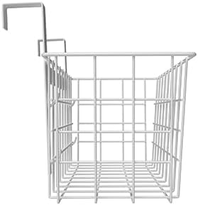 MaraFansie Basket with Hook, Grid Storage Basket, Over the Cabinet Door