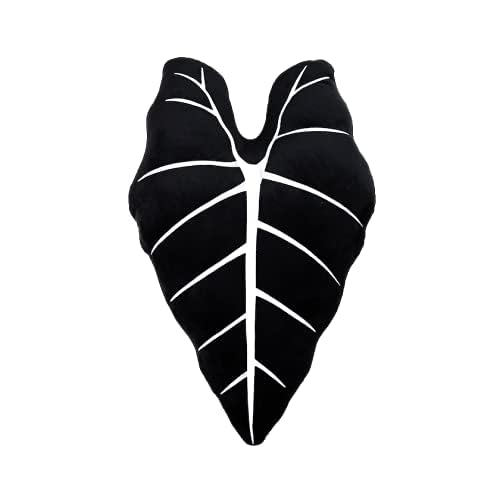 Green Philosophy Co. Monstera Leaf Pillow - Mossy Earth - Large Soft Plant-Shaped Plush Cushion for Couch, Bed, or Reading Nook - Cute & Unique Nature-Inspired Decor Super Soft & Cuddly Throw Pillow