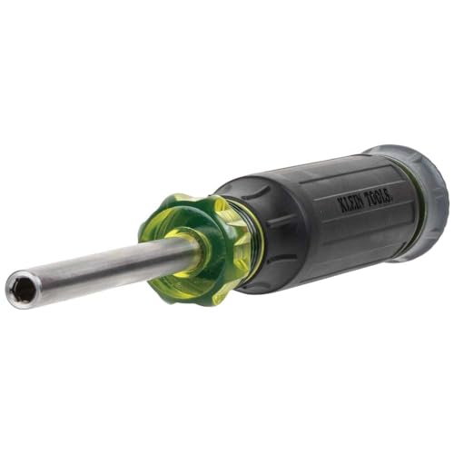 Klein Tools Precision Screwdriver Set, 27-in-1 Multi-Bit Screwdriver with 26 Tamperproof Bits, Onboard Storage, Rare-Earth Magnet 32327