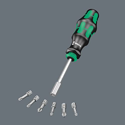 Wera 073240 Kraftform Kompakt 28 Screwdriver Bit Set,Multi-colour,0.25 inches