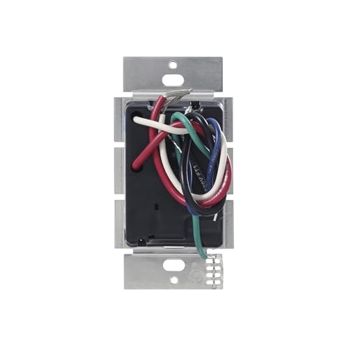 Lutron Caseta Original Smart Light Switch (Lutron Smart Hub Required), for Home, LED Lights, and Fans, 6 Amp, Single-Pole/3-Way, Neutral Required, PD-6ANS-WH, White