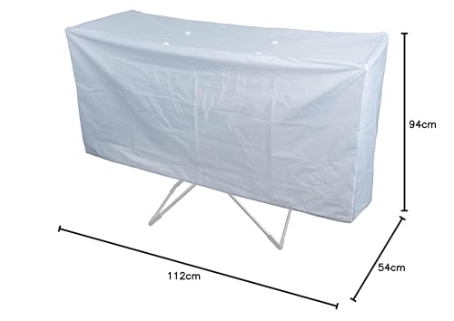 AMOS 230 Electric Heated Clothes Dryer Rack with Cover, Folding Energy-Efficient Indoor Laundry Airer for Fast Drying, Portable & Compact