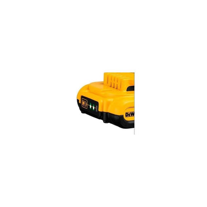 DEWALT 20V MAX Lithium Ion Battery, 2 Ah and 4 Ah, 4-Pack, Fuel Gauge LED Charge Indicators (DCB324-4)