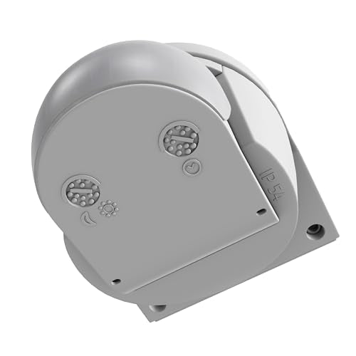 Steinel Motion Sensor IS 140-2 White, 140° Infrared Movement Detector, 14m Range, Swiveling, Max. 1000 W or 6 LED Lights
