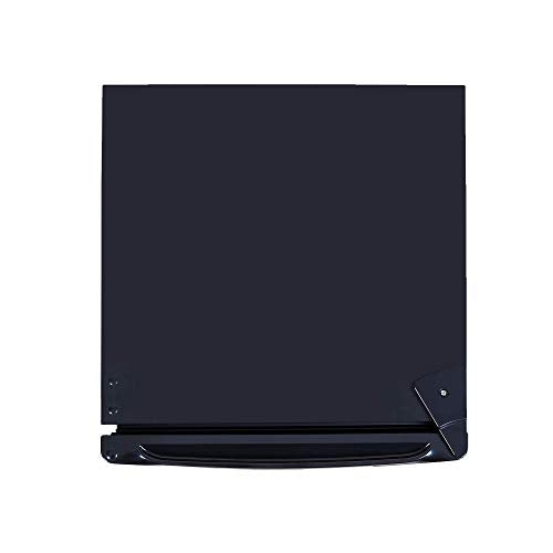 RCA RFR321-B-Black-COM RFR321 Single Mini Refrigerator-Freezer Compartment-Adjustable Thermostat Control-Reversible Doors-Ideal for Dorm, Office, RV, Garage, Apartment-Black Cubic Feet, 3.2 CU.FT