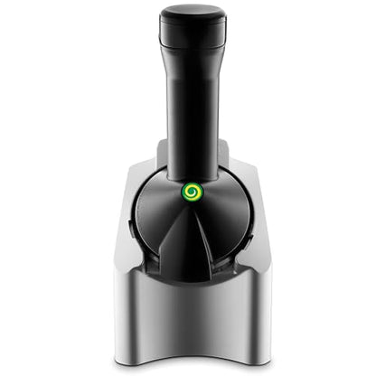 Yonanas Classic Frozen Fruit Soft Serve Maker for Healthy Vegan and Dairy-Free Treats, 200W Silver Machine with 36 Recipes, BPA Free, Easy to Clean, Quick and Simple to Use