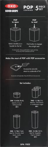 OXO Good Grips Storage Container Airtight | Stackable |