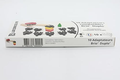 Locorico - Brio Duplo compatible adapter (10 Adapters)