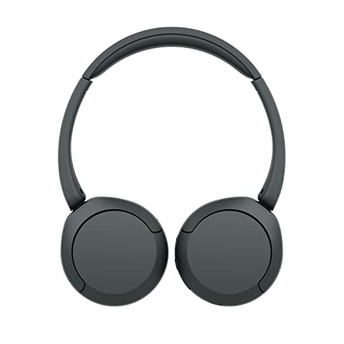 Sony WH-CH520 Wireless Bluetooth On-Ear Headphones, Lightweight Design, Up to 50hr Battery Life, Quick Charge, EQ, Clear Call Quality, iOS & Android - Black